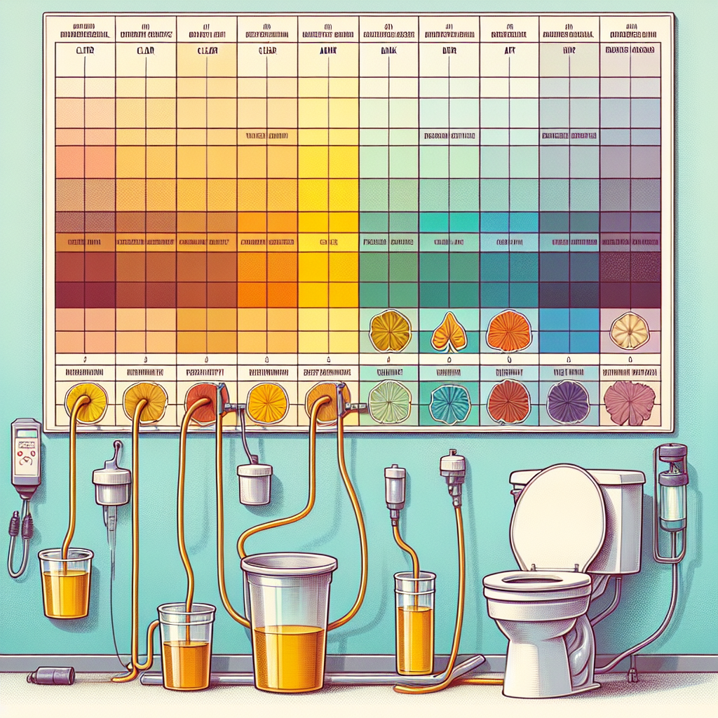 Entdecke die 7 Kategorien in unserer Urinfarbe Tabelle für bessere Gesundheit